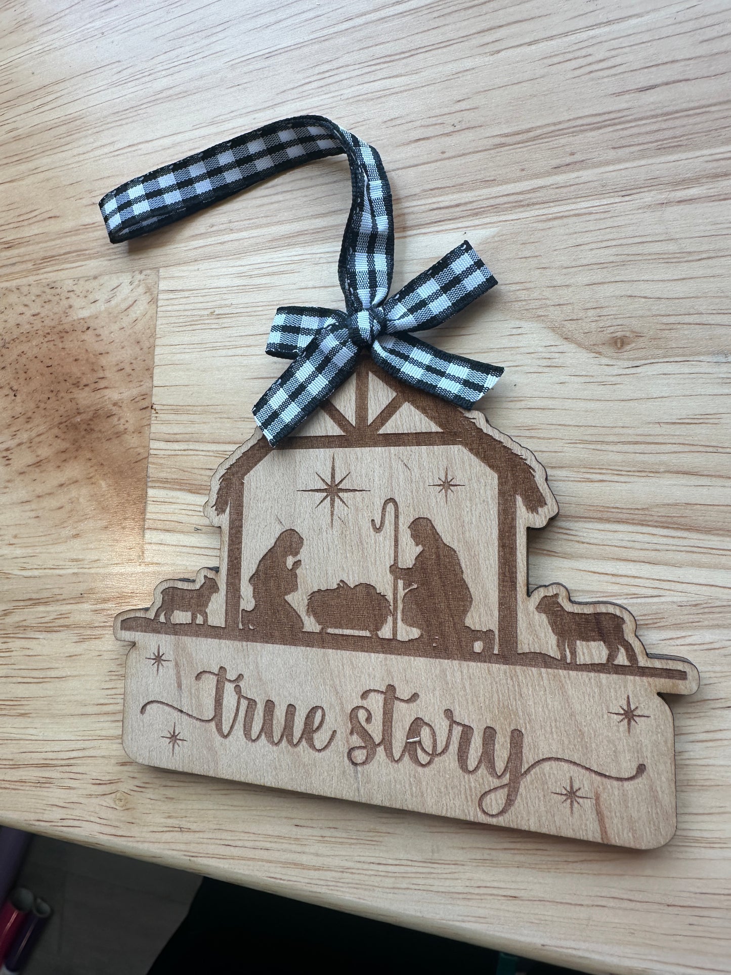 True Story Ornament