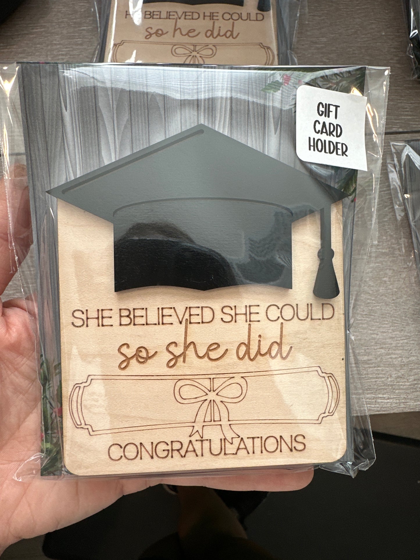 Graduation Gift Card Holder