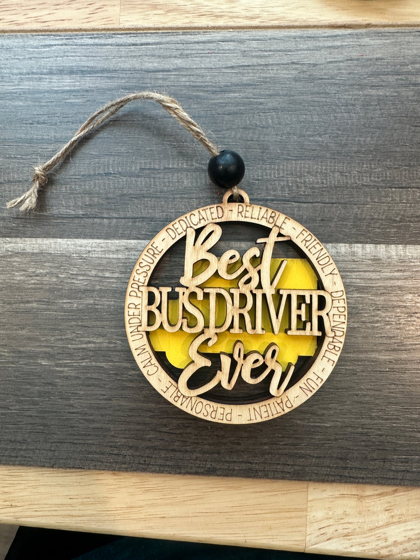 Best Bus Driver Ever Ornament