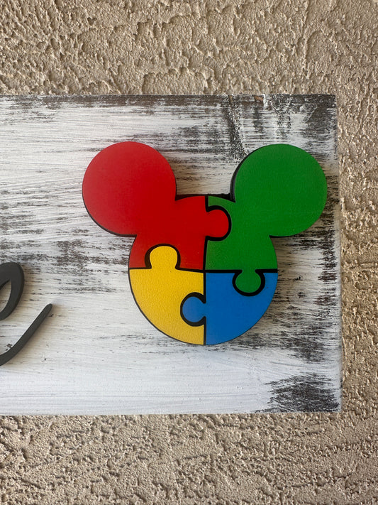 Autism Mouse Interchangeable