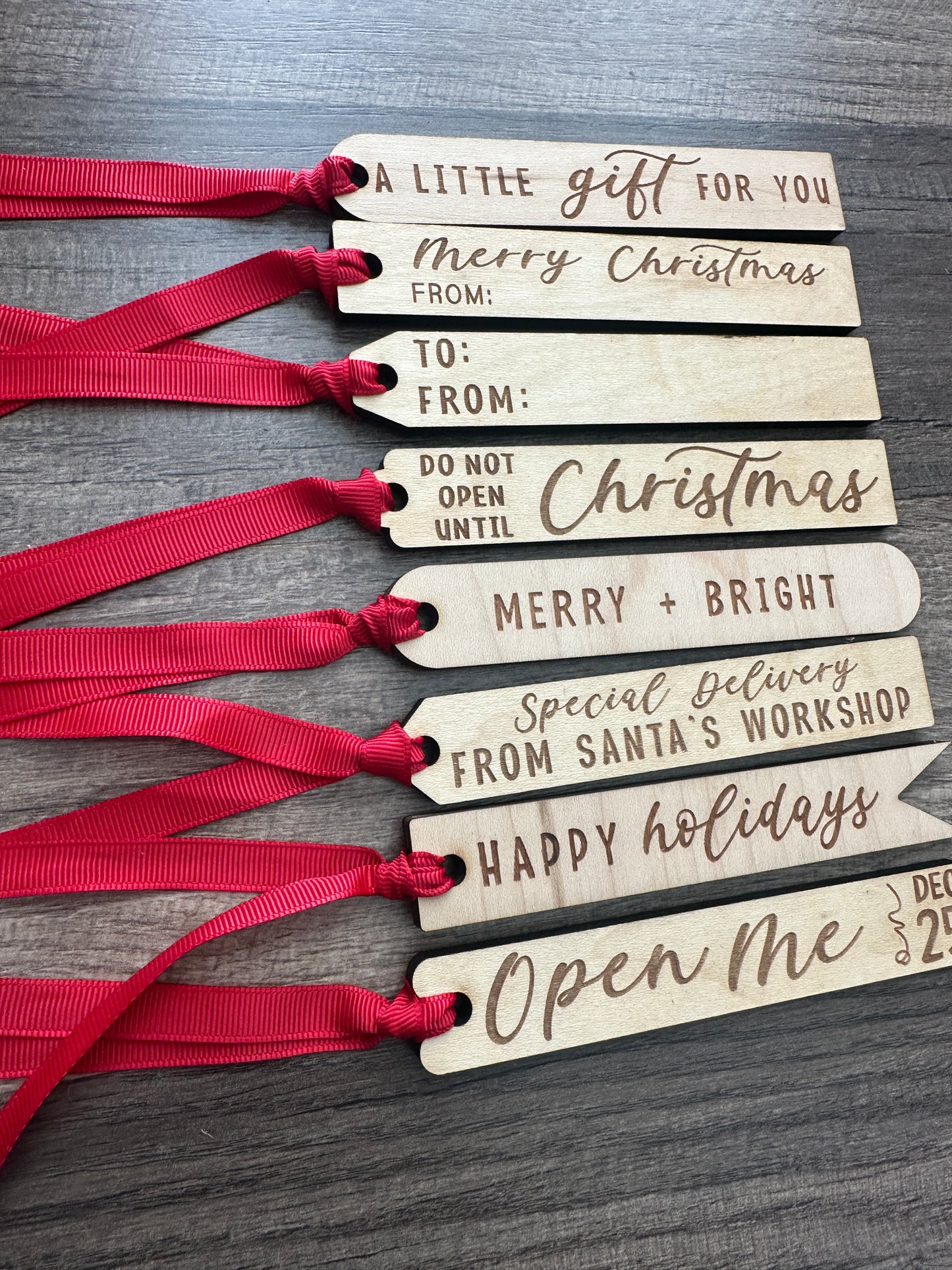 Gift tags set of 8