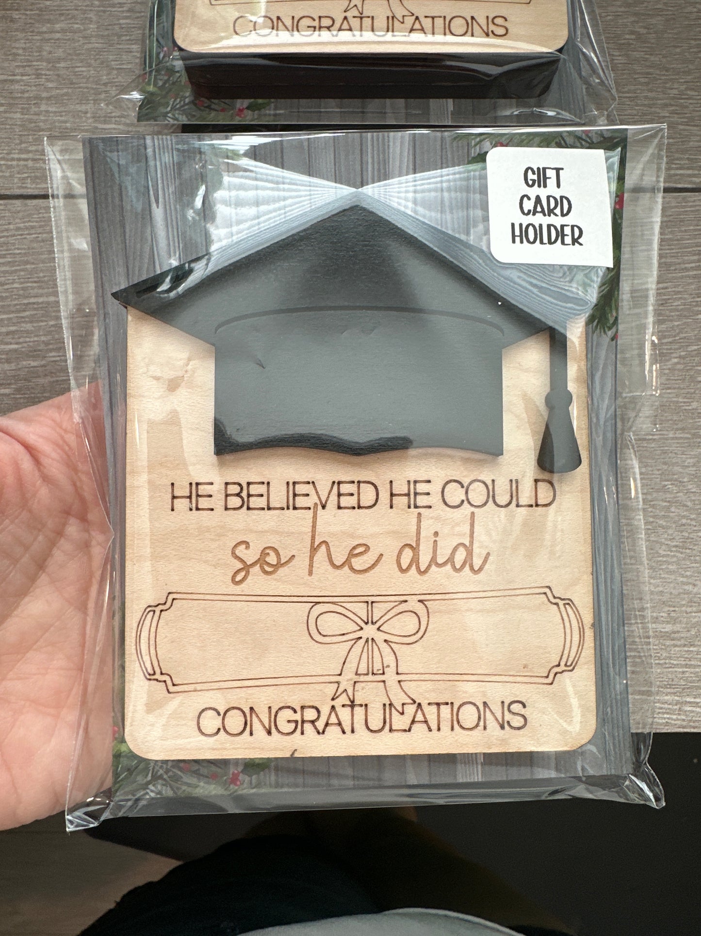 Graduation Gift Card Holder