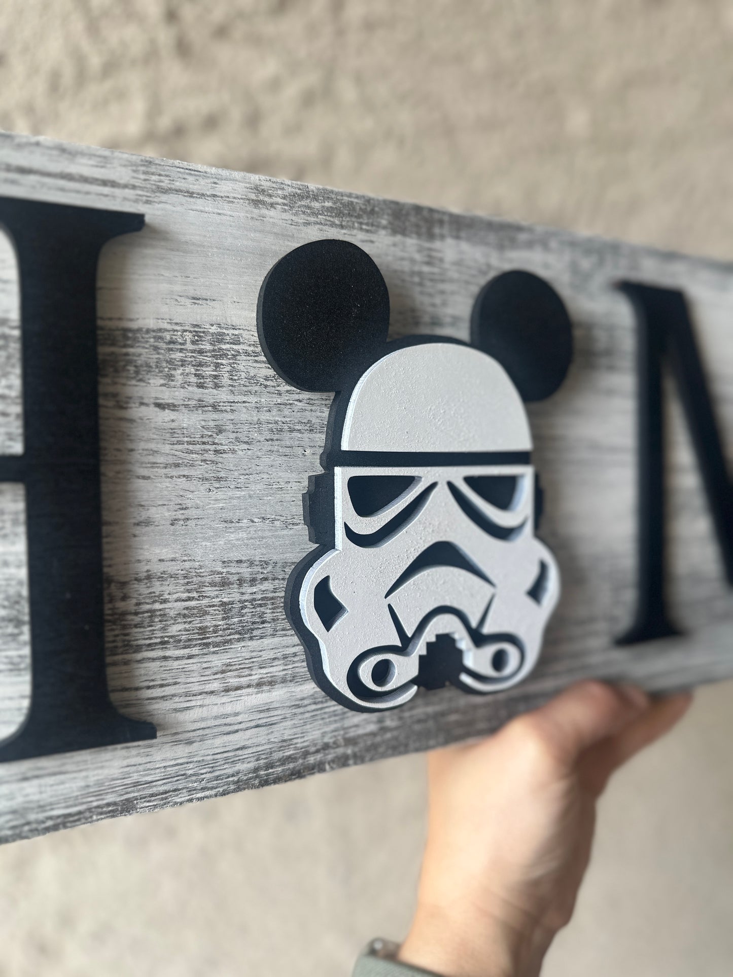 Mouse Storm Trooper Interchangeable