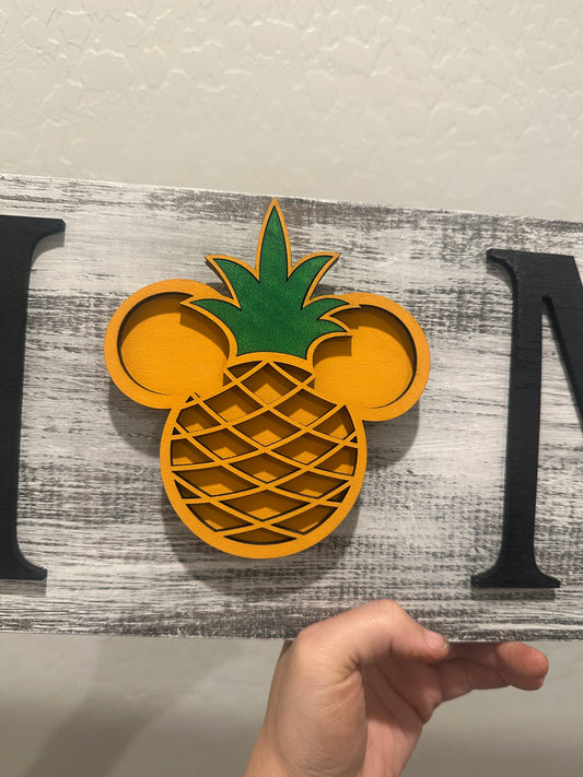Mouse Pineapple Interchangeable