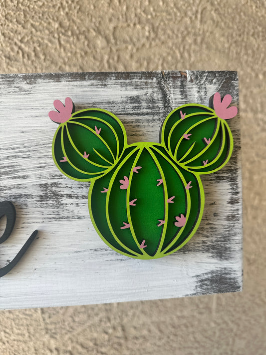 Mouse Cactus Interchangeable