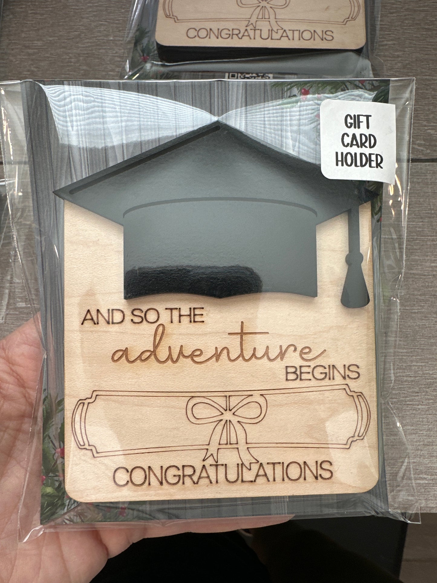 Graduation Gift Card Holder