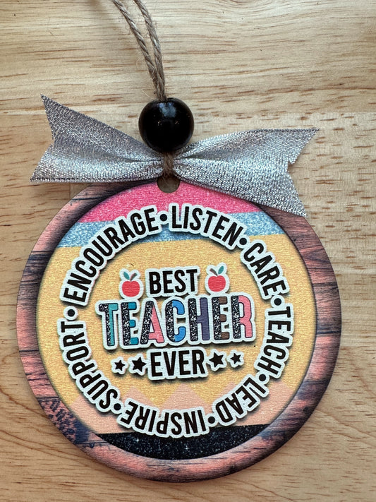 Best Teacher Sub Ornament