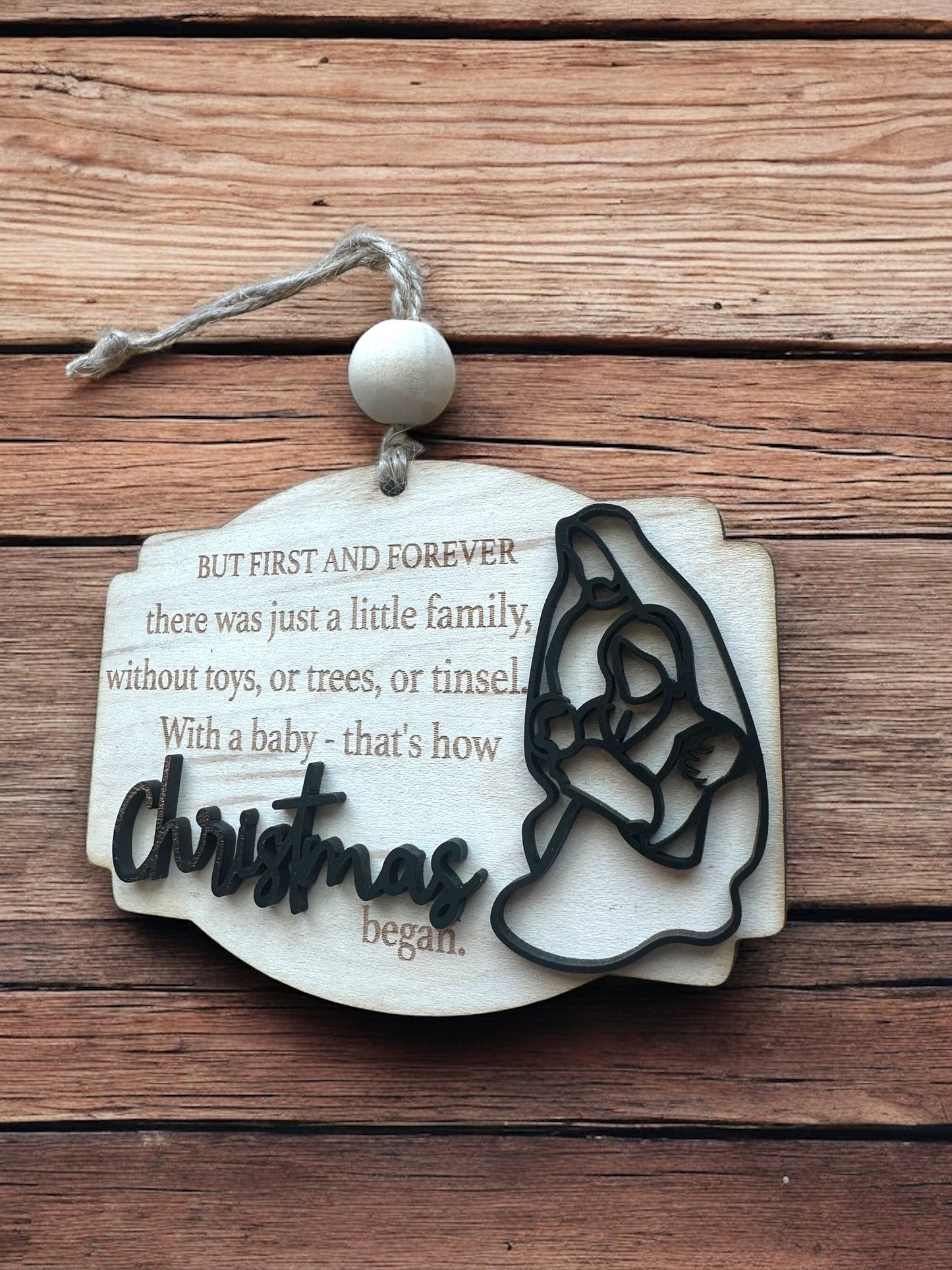 Jesus Mary Joseph Ornament