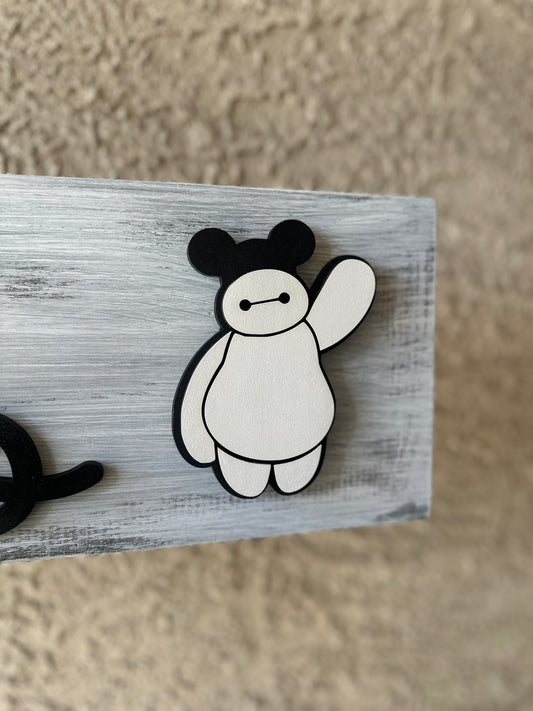 Mouse Baymax Interchangeable