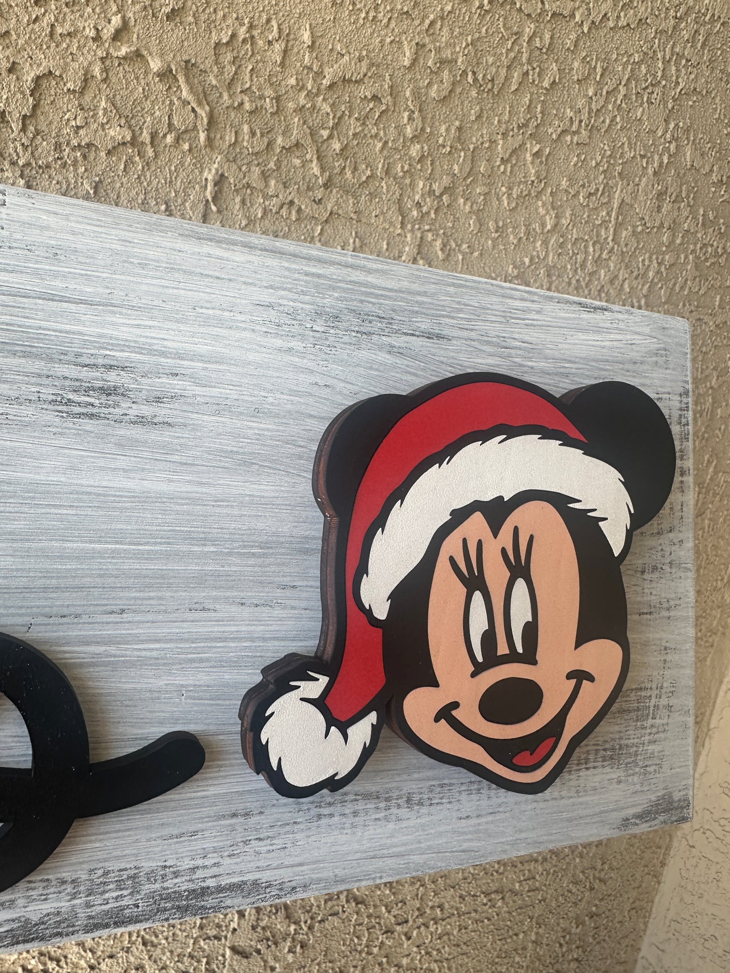 Mouse Mrs Claus Face Interchangeable