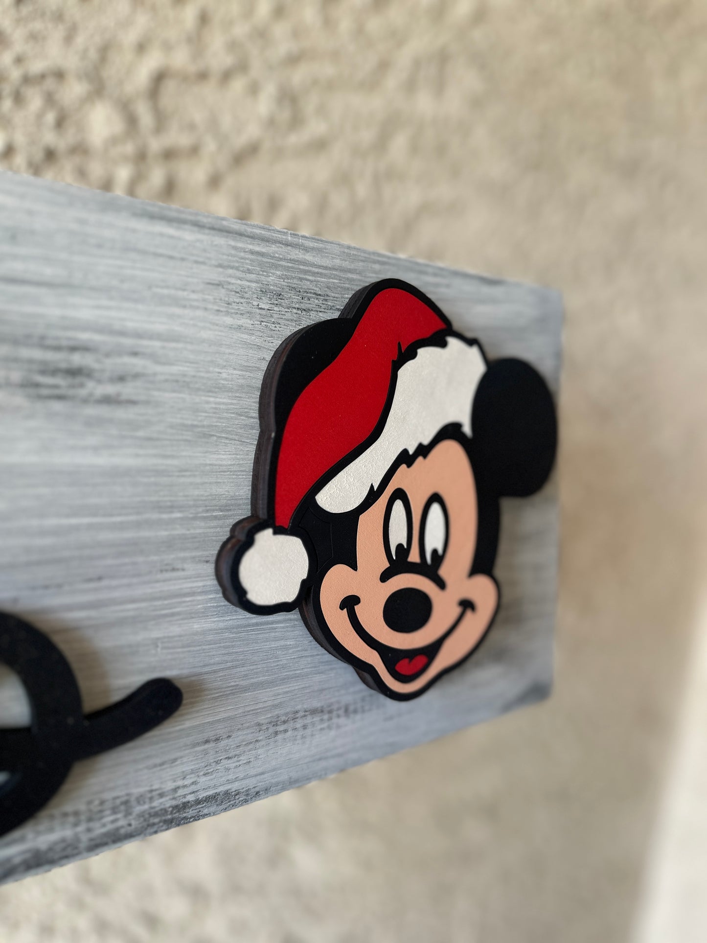 Mouse Santa Face Interchangeable