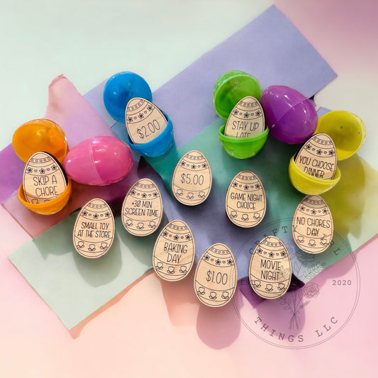 Easter Egg Tokens 12 / 24 / DIY