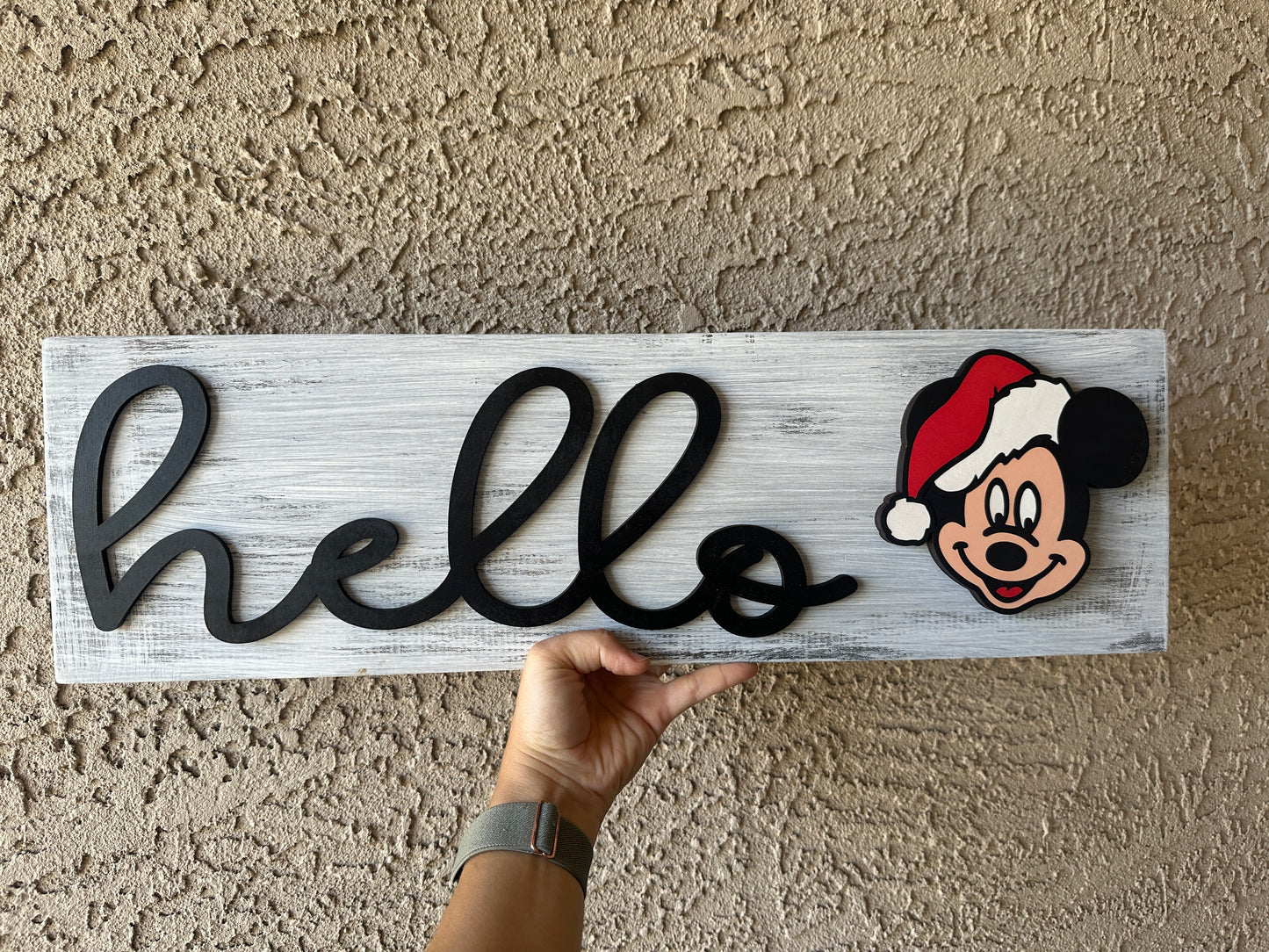 Mouse Santa Face Interchangeable