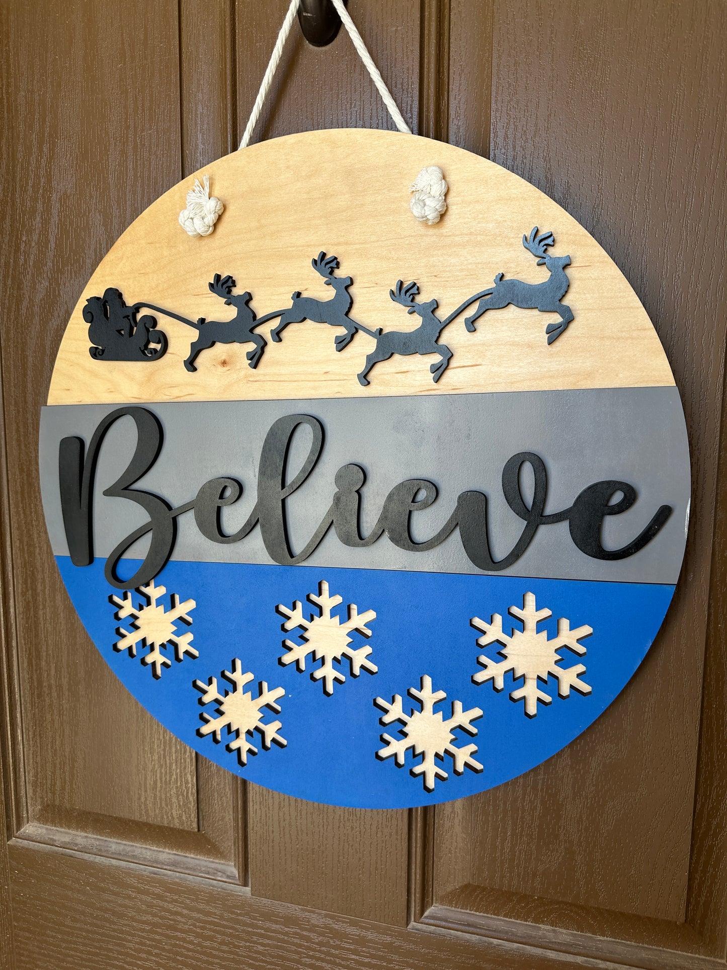 Believe Door Round