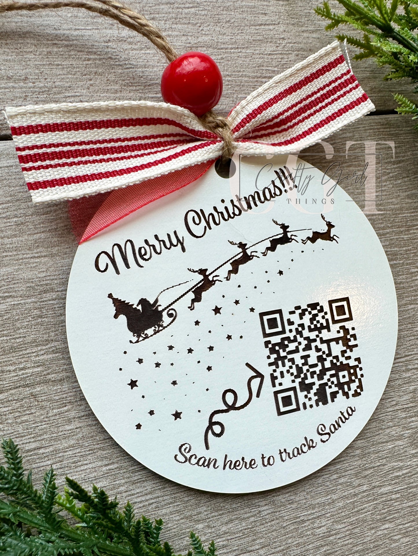 Santa Tracker Ornament