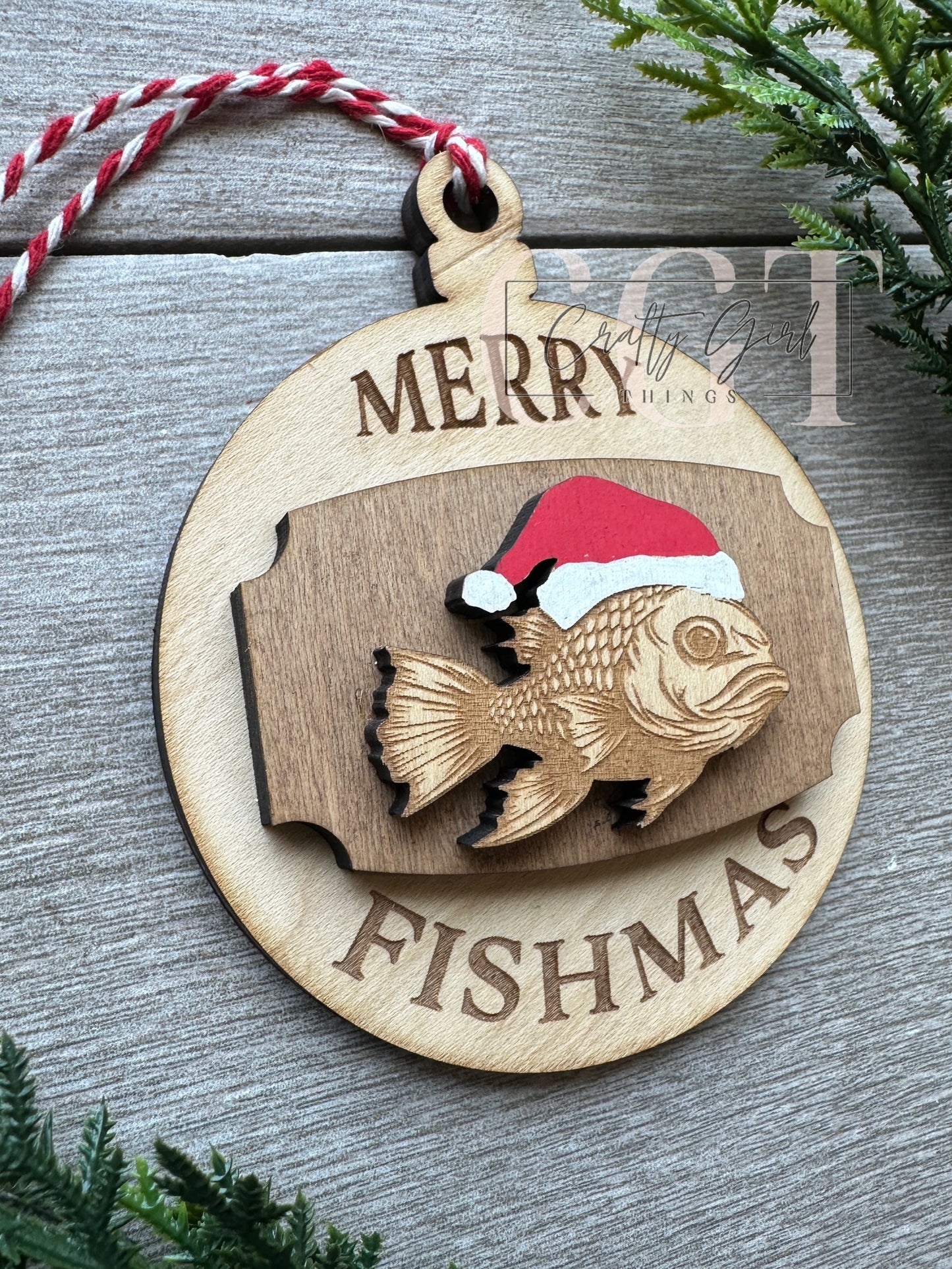 Merry Fishmas Ornament