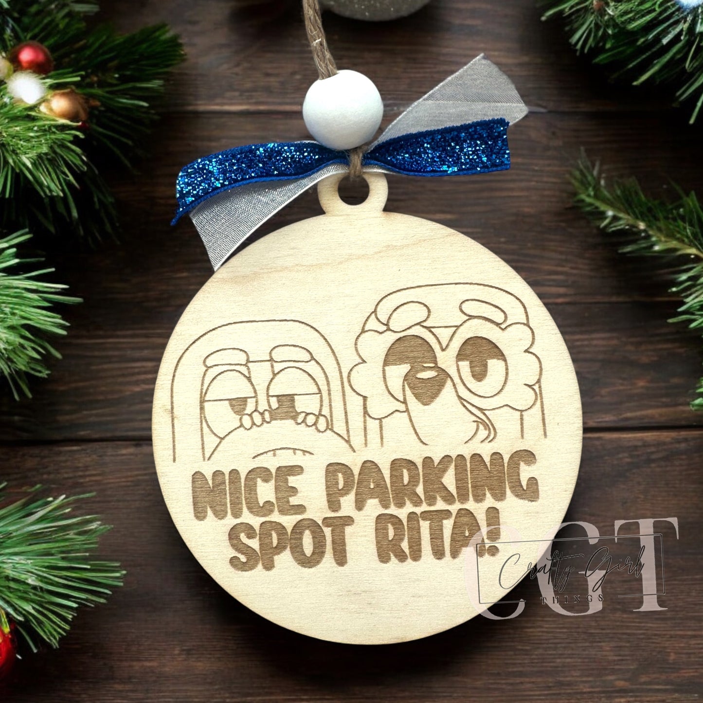 Parking Spot Rita Ornament