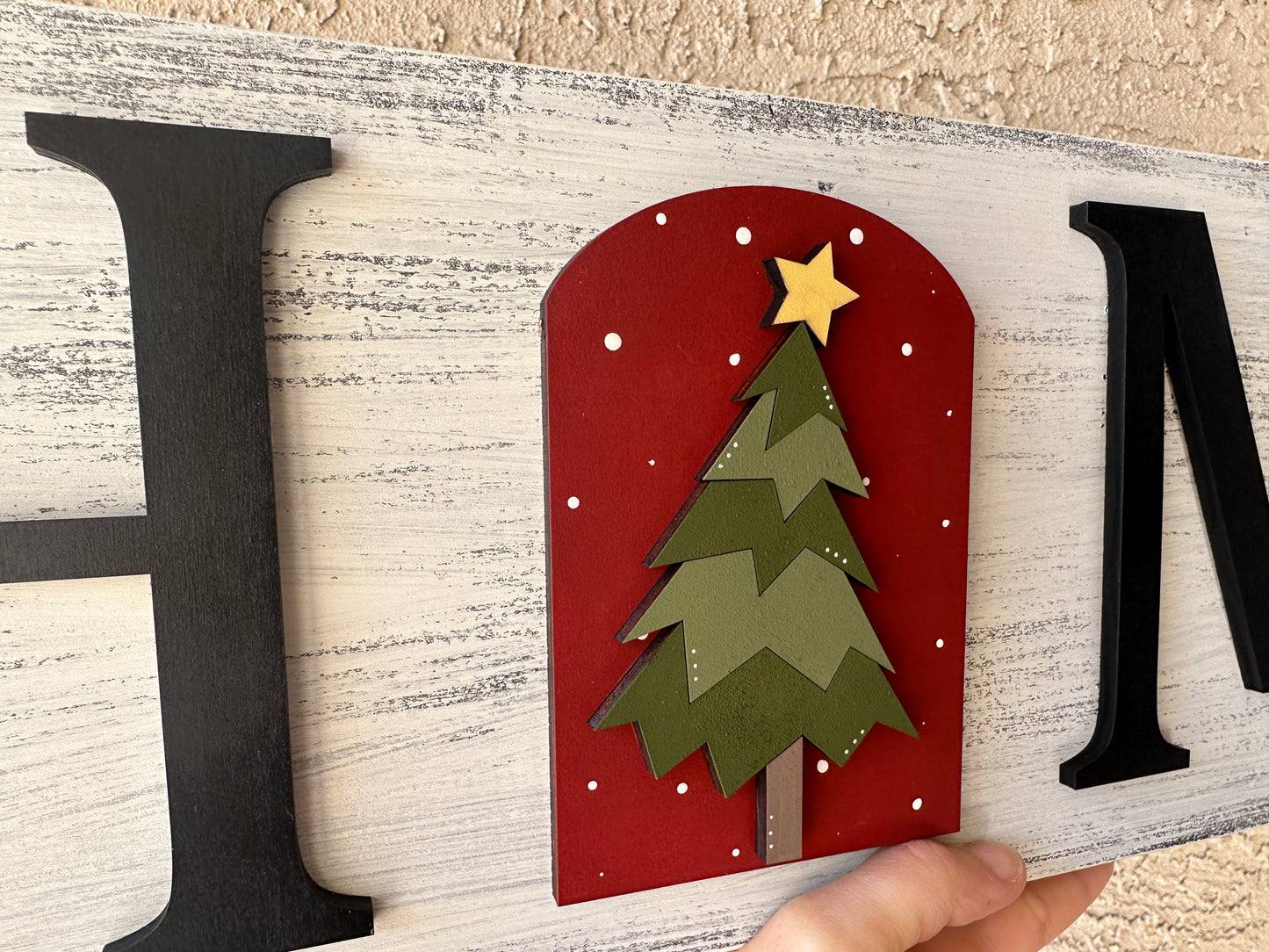 Christmas Tree Arch Interchangeable