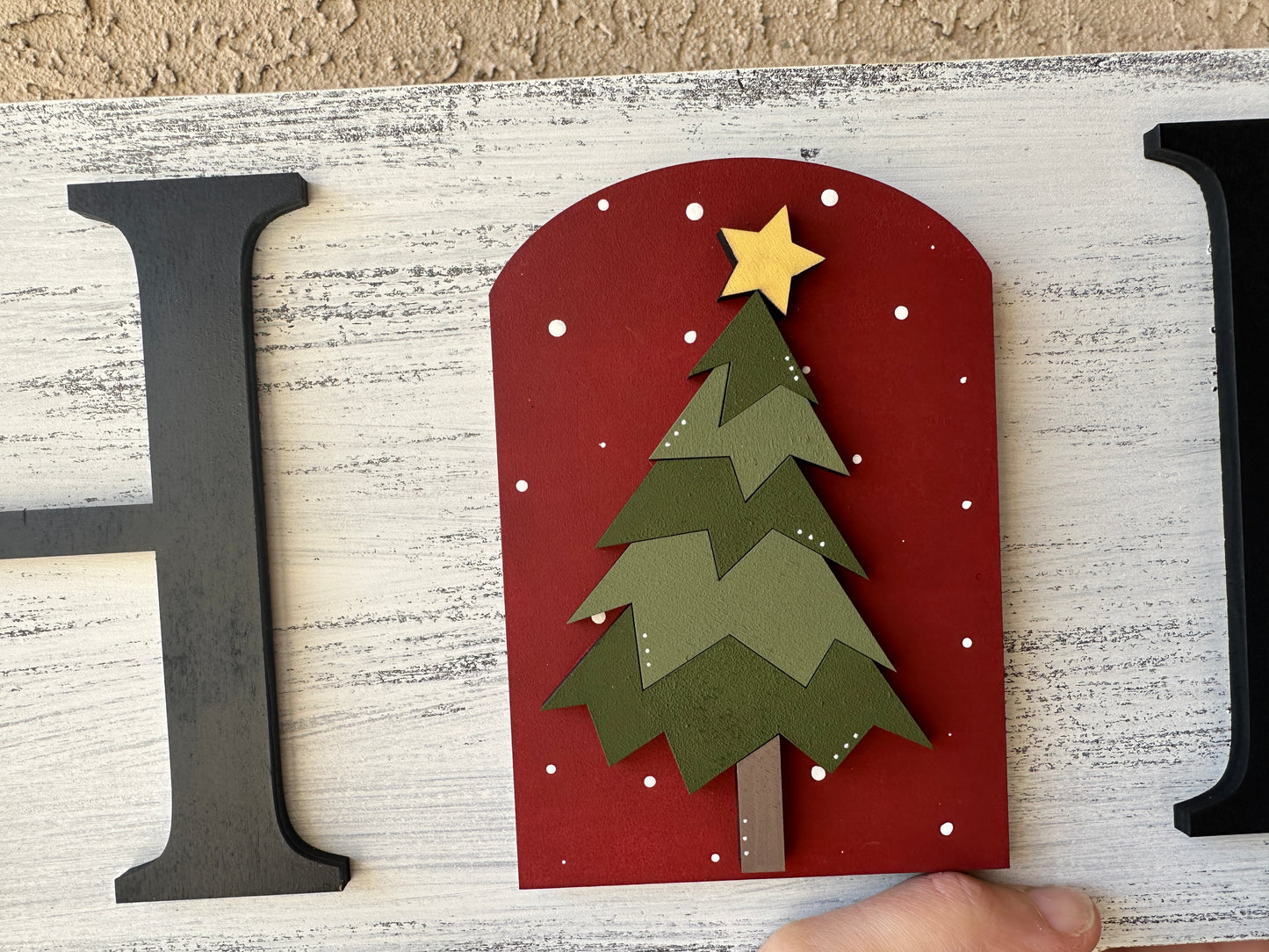 Christmas Tree Arch Interchangeable