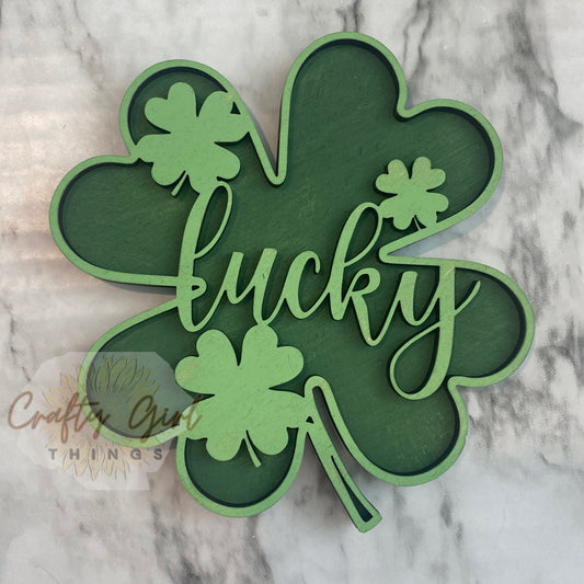 Lucky Shamrock Interchangeable