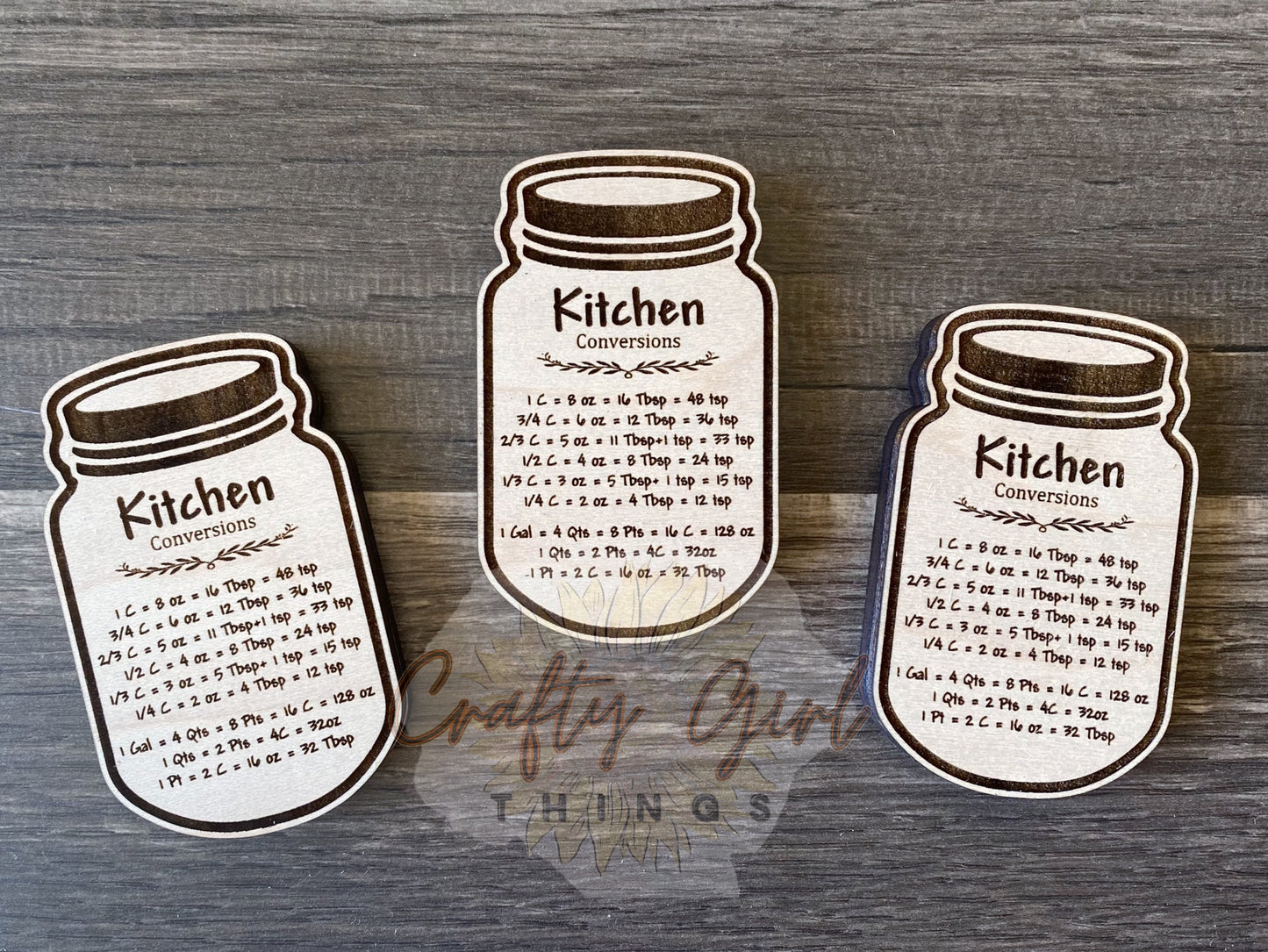 Kitchen Conversion Jar Magnet