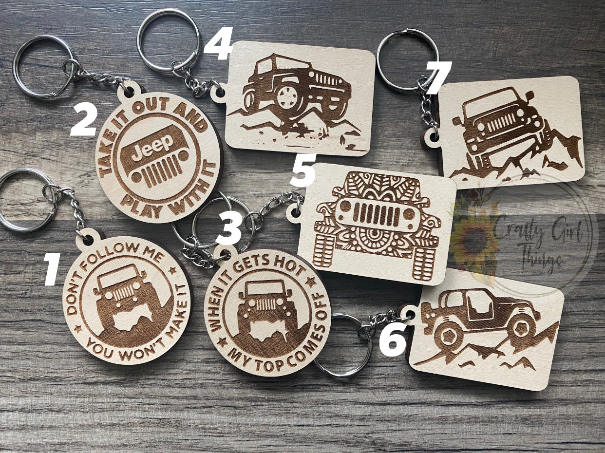 Jeep Keychains