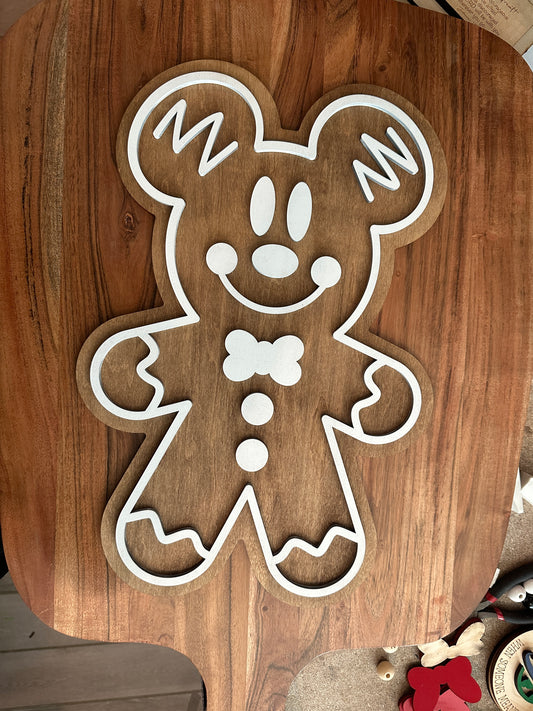 Big Boy Mouse Gingerbread