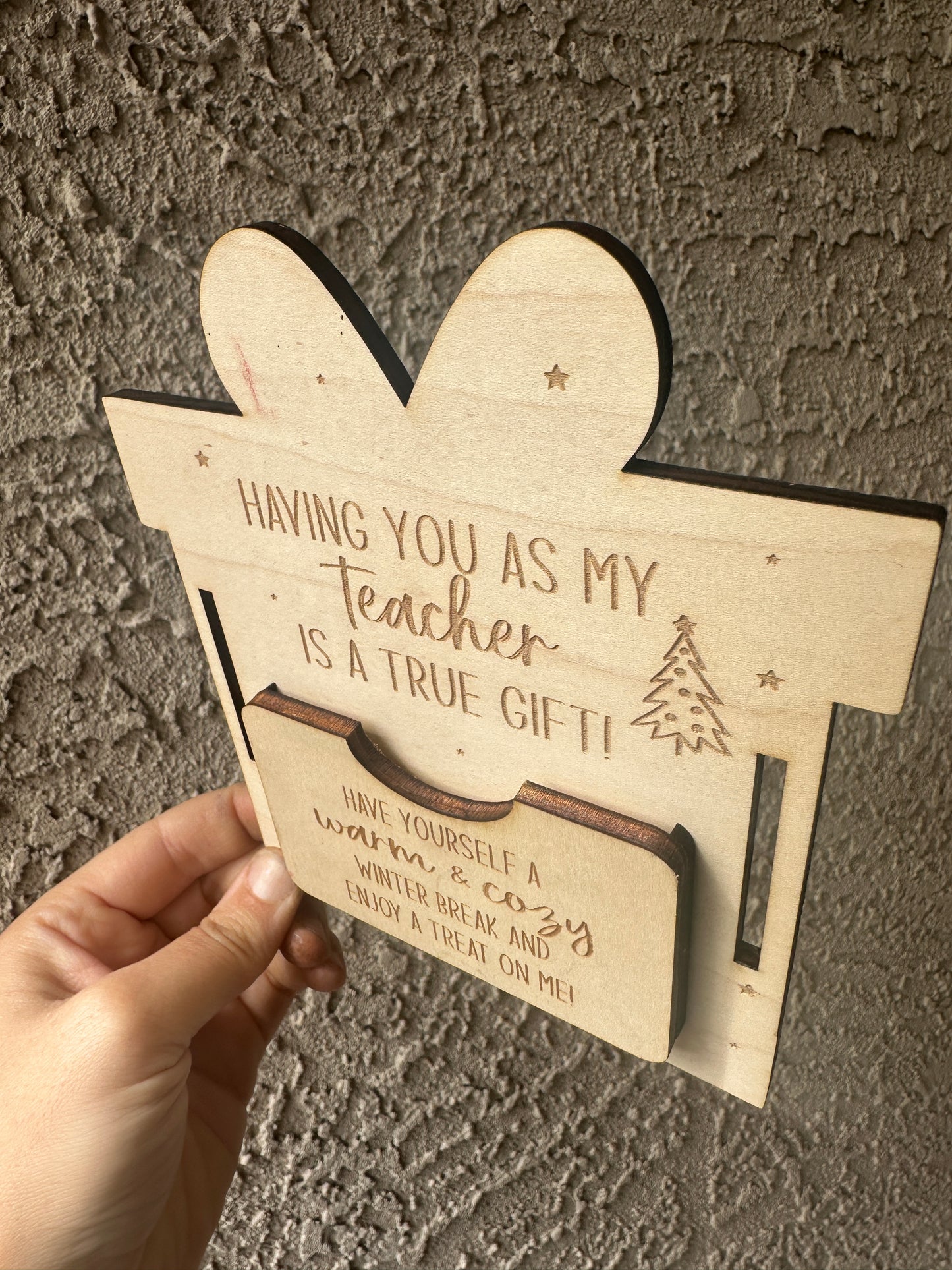 Teacher Blanket Tag
