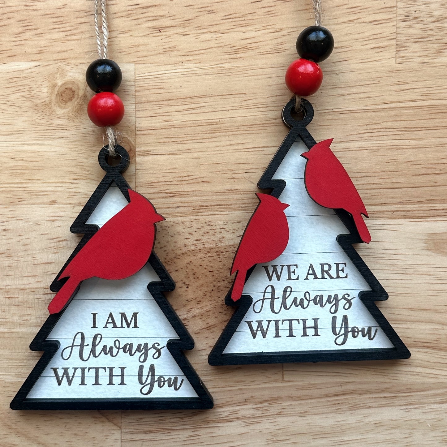 Cardinal Always With You Ornament