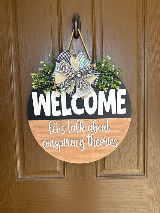 Conspiracy Theories Door Round