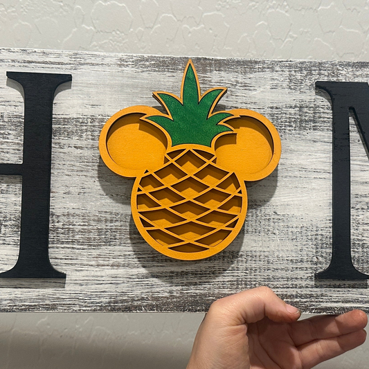 Mouse Pineapple Interchangeable