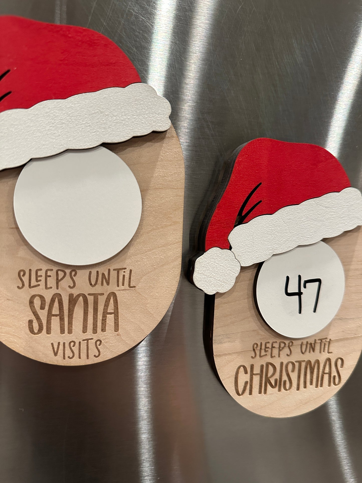 Santa Countdown Magnet