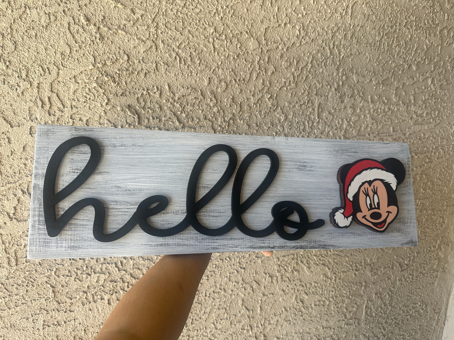 Mouse Mrs Claus Face Interchangeable