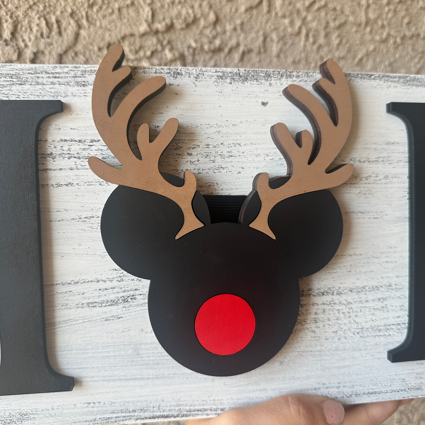Mouse Reindeer Interchangeable