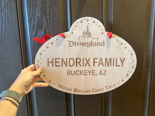 Cast Member Stroller Tag