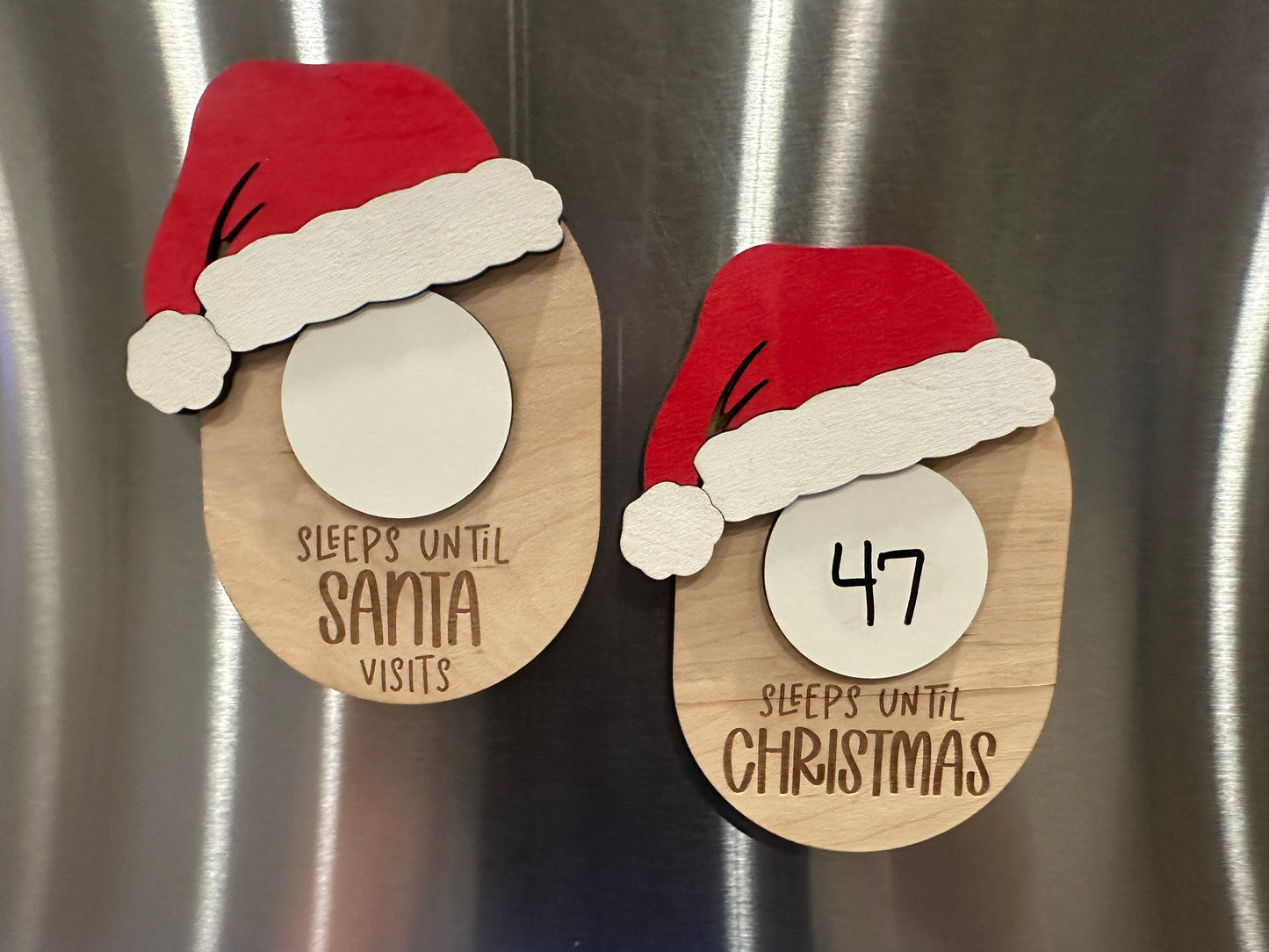 Santa Countdown Magnet