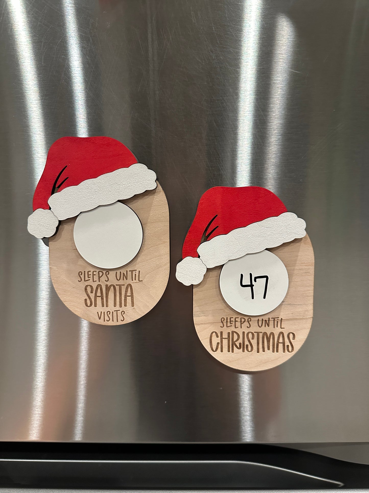 Santa Countdown Magnet