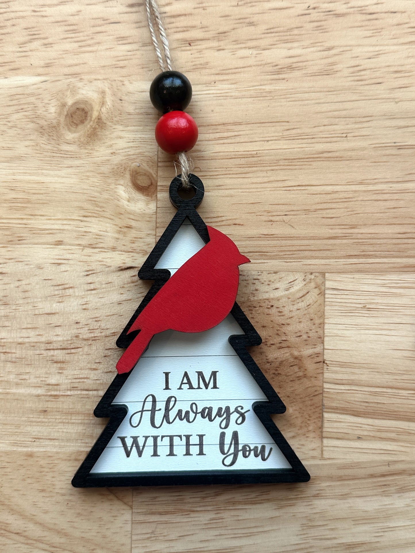 Cardinal Always With You Ornament