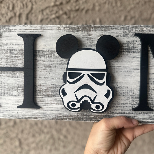Mouse Storm Trooper Interchangeable