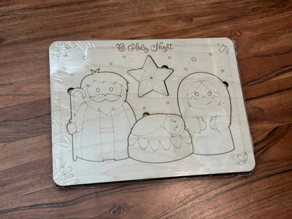 Nativity Puzzle Small