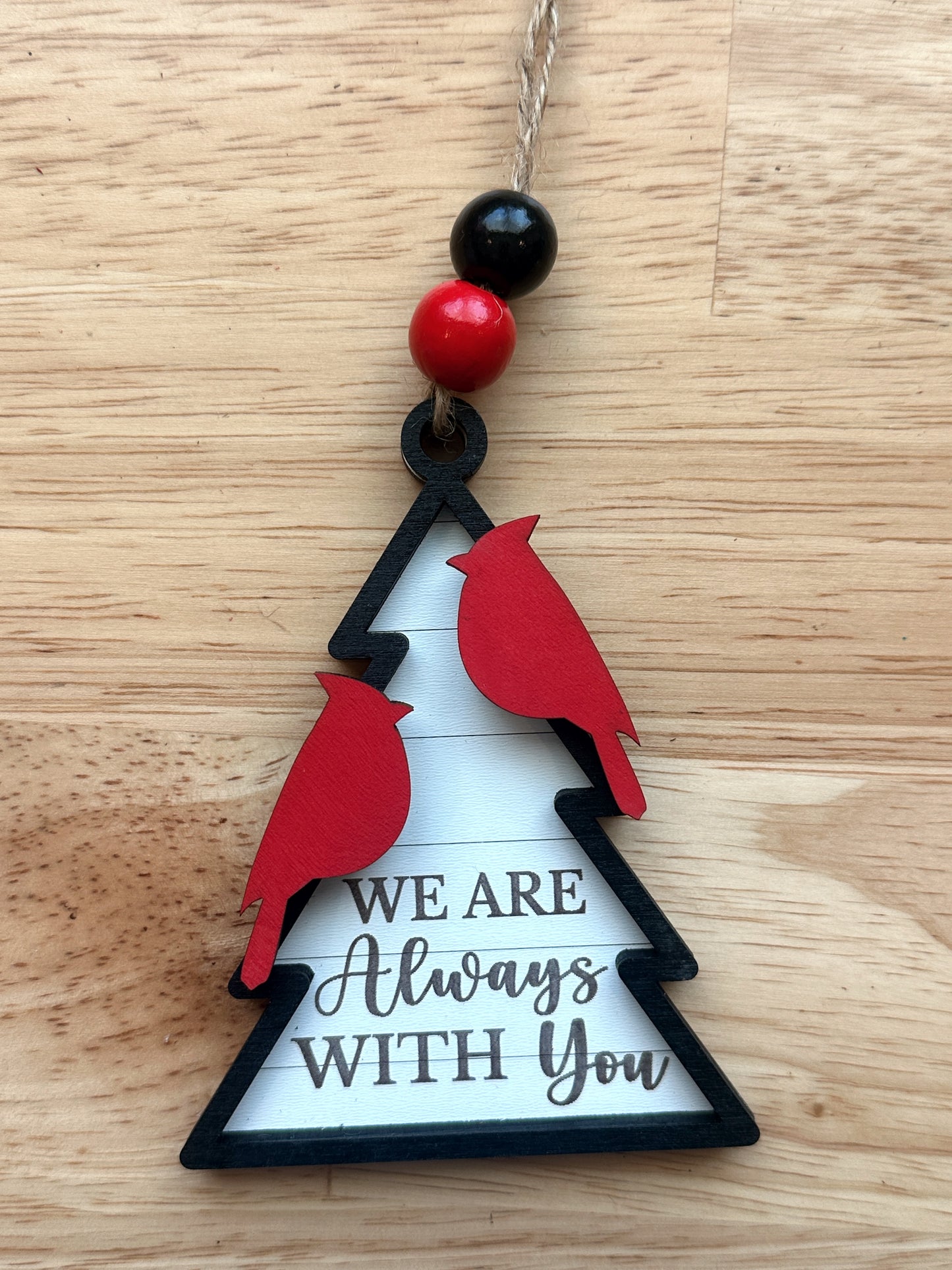 Cardinal Always With You Ornament