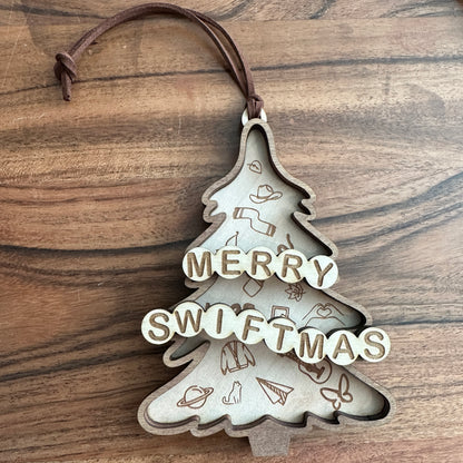 Taylor swift tree ornament