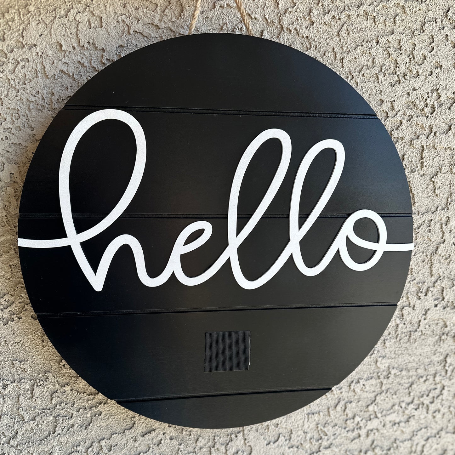 Hello Interchangeable Door Round