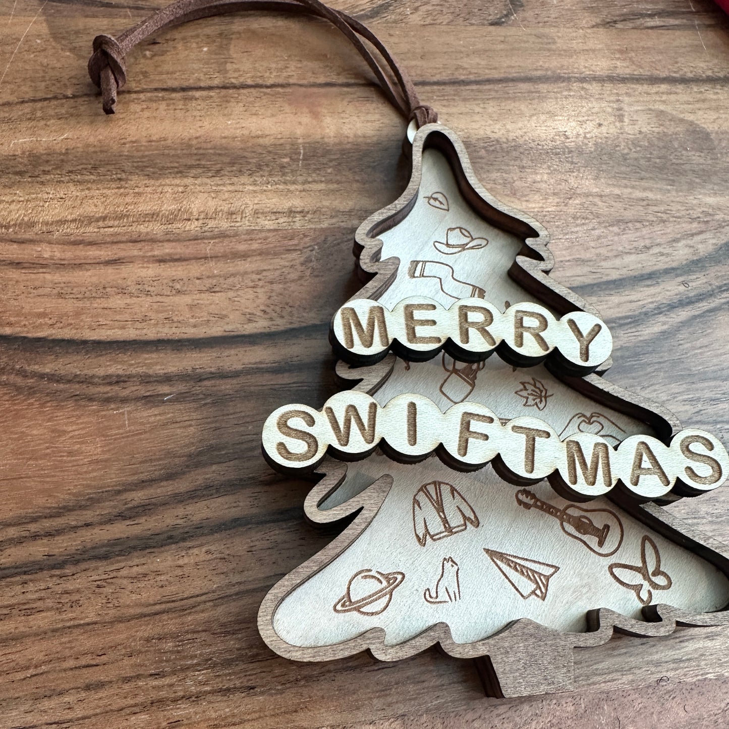 Taylor swift tree ornament