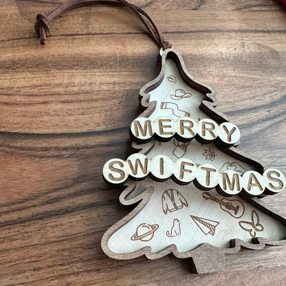 Taylor swift tree ornament