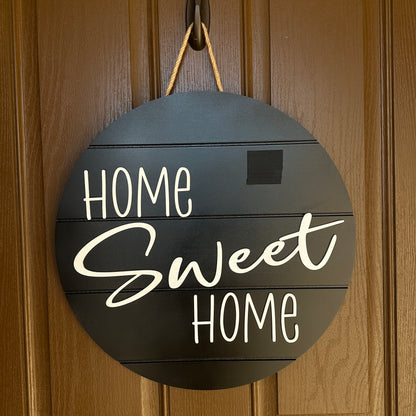 Home Sweet Home Interchangeable Door Round