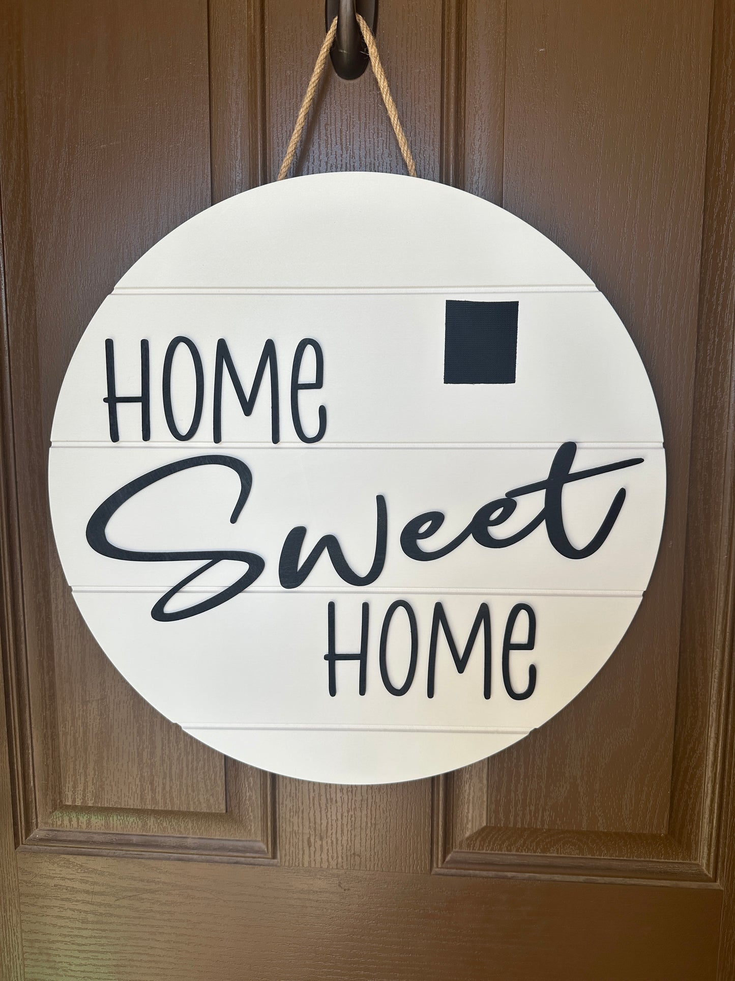 Home Sweet Home Interchangeable Door Round
