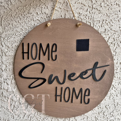 Home Sweet Home Interchangeable Door Round