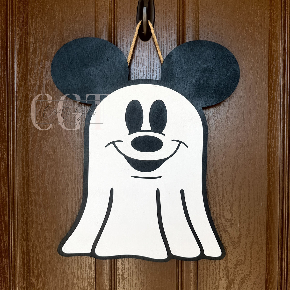 Big Mouse Ghost Door Round