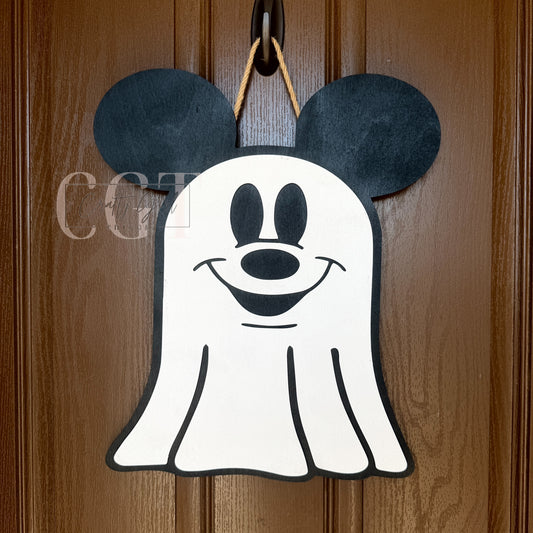 Big Mouse Ghost Door Round